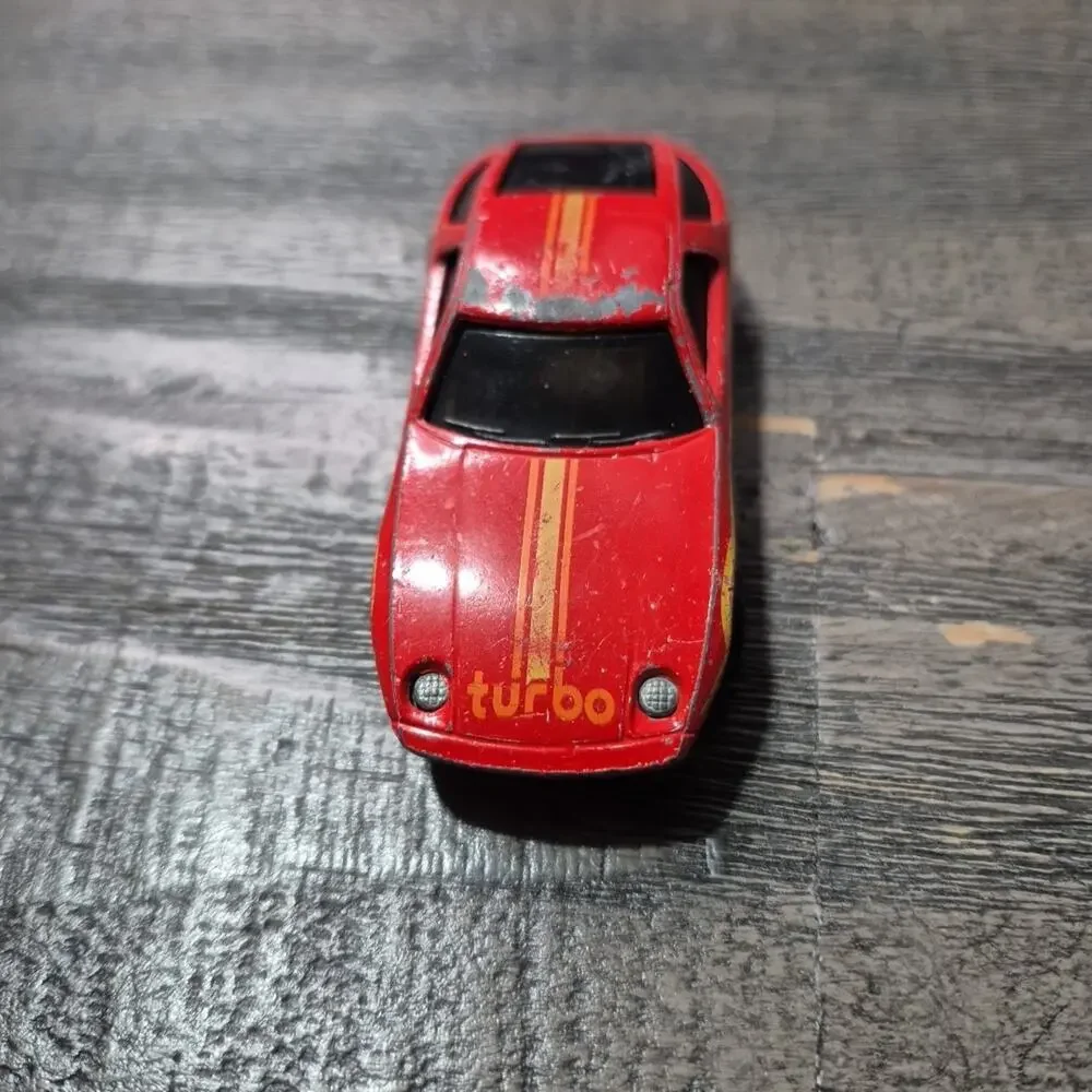Vintage Hot Wheels P-928 Red 928 Turbo Porsche Mattel Inc 1982 Made in Hong Kong